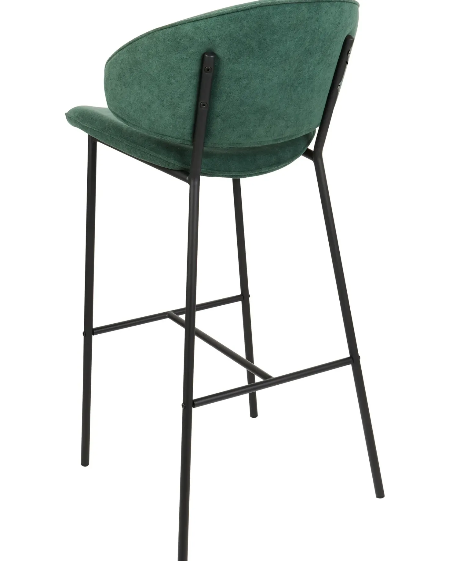 Set di 2 sedie alte KIANA Verde scuro