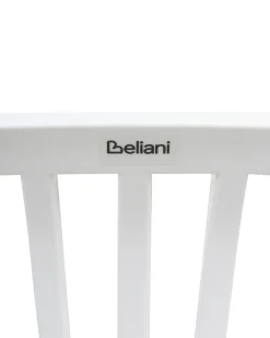 Set di 4 sedie alte KLEVE Bianco