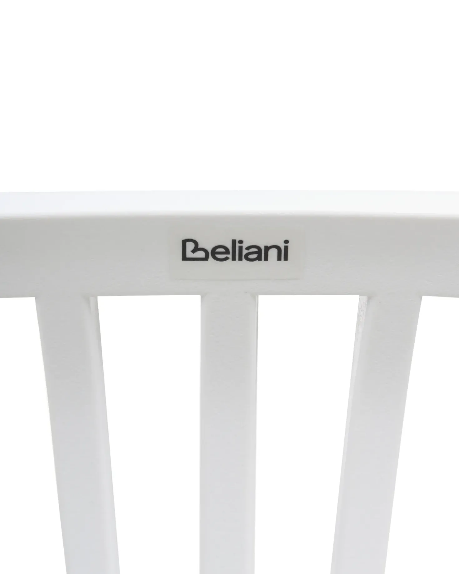 Set di 4 sedie alte KLEVE Bianco