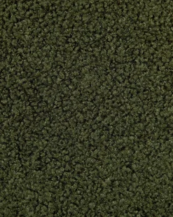 Set di 2 sedie alte LUANA Bouclé Verde scuro