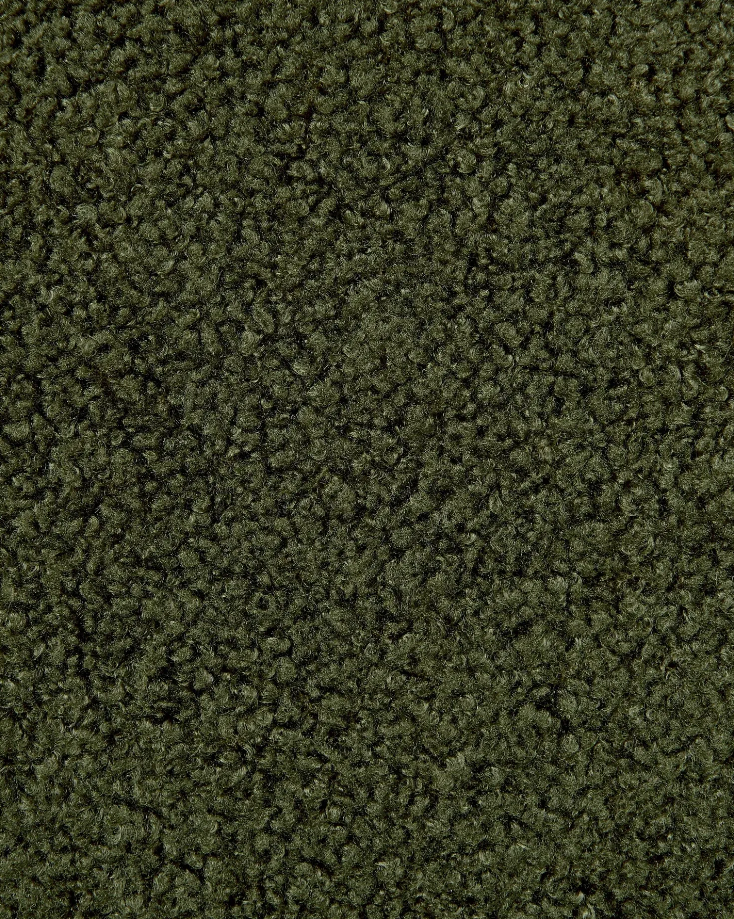 Set di 2 sedie alte LUANA Bouclé Verde scuro