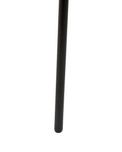 Set di 2 sedie alte LUANA Pelle sintetica Marrone dorato