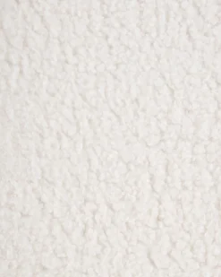 Set di 2 sedie alte LUANA Bouclé Bianco