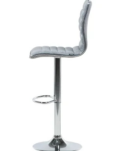 Set di 2 sedie alte LUCERNE Grigio