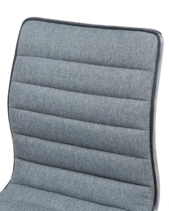 Set di 2 sedie alte LUCERNE Grigio