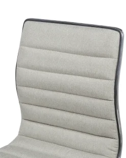 Set di 2 sedie alte LUCERNE Beige chiaro