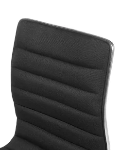 Set di 2 sedie alte LUCERNE Nero