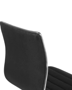 Set di 2 sedie alte LUCERNE Nero