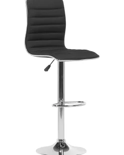Set di 2 sedie alte LUCERNE Nero