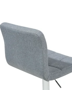 Set di 2 sedie alte MARION Grigio chiaro