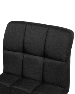 Set di 2 sedie alte MARION Nero