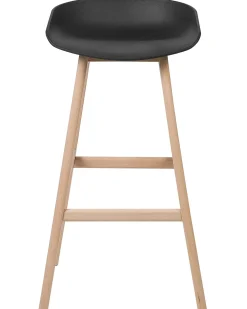 Set di 2 sedie alte MICCO Nero
