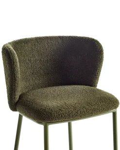 Set di 2 sedie alte MINA II Verde