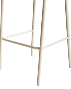 Set di 2 sedie alte MINA II Bouclé Beige chiaro
