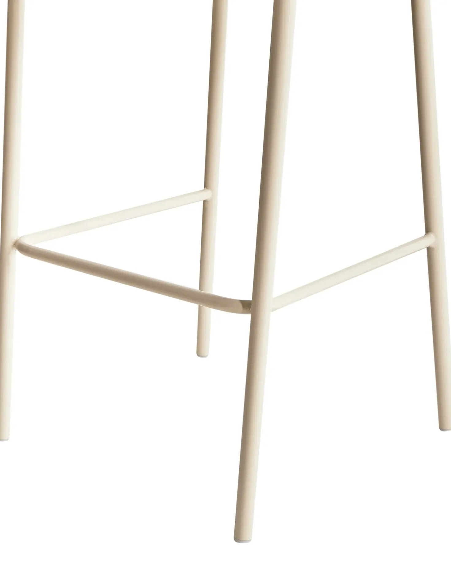 Set di 2 sedie alte MINA II Bouclé Beige chiaro