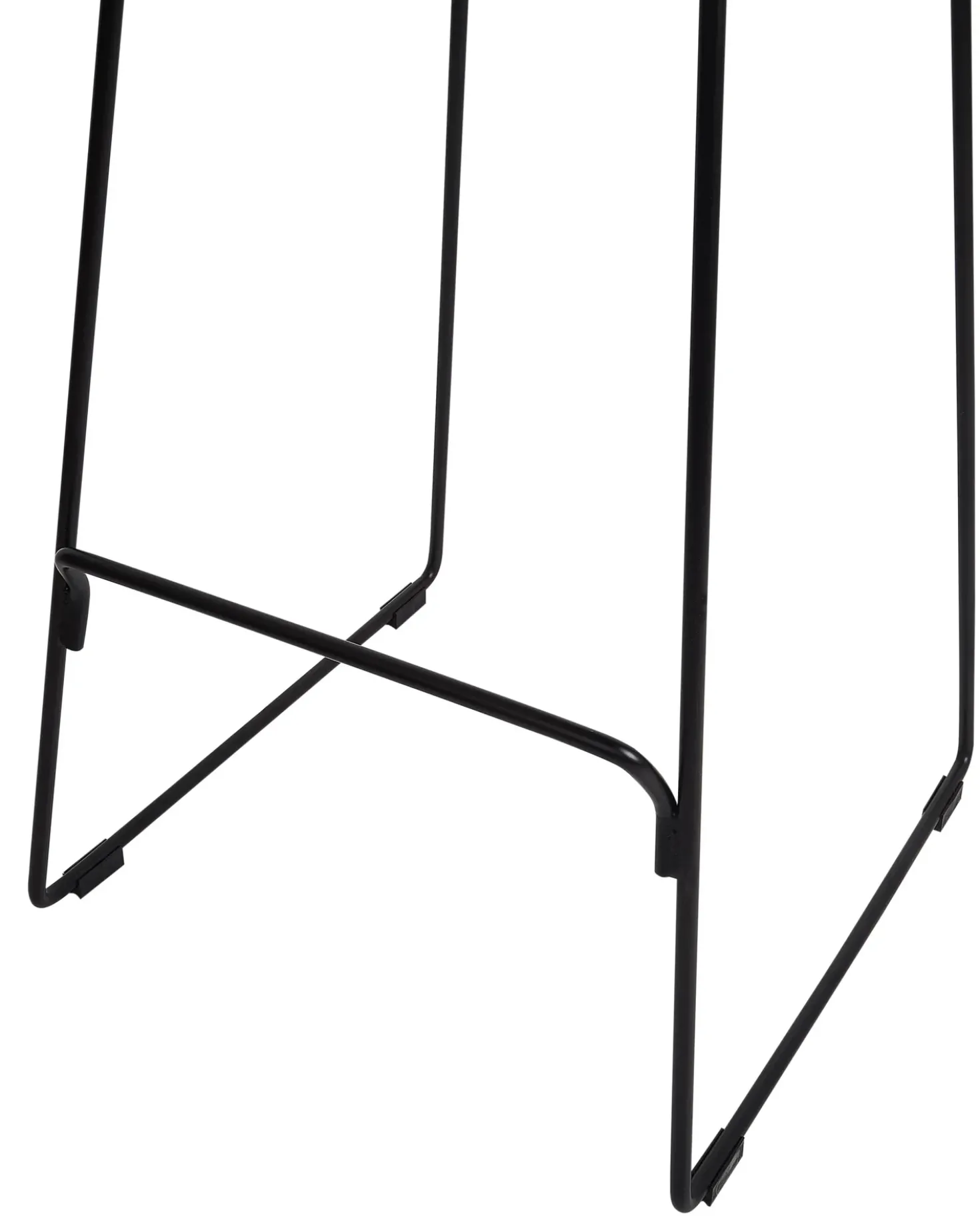Set di 2 sedie alte PENSACOLA Metallo Nero