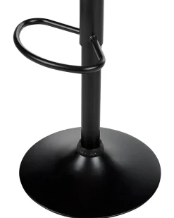 Set di 2 sedie alte PEORIA Pelle sintetica Marrone dorato
