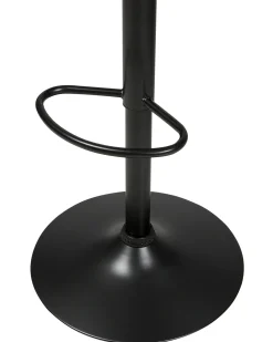 Set di 2 sedie alte ROTTERDAM II Pelle sintetica Nero