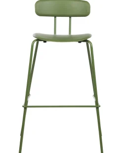 Set di 2 sedie alte SIBLEY Verde