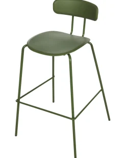 Set di 2 sedie alte SIBLEY Verde