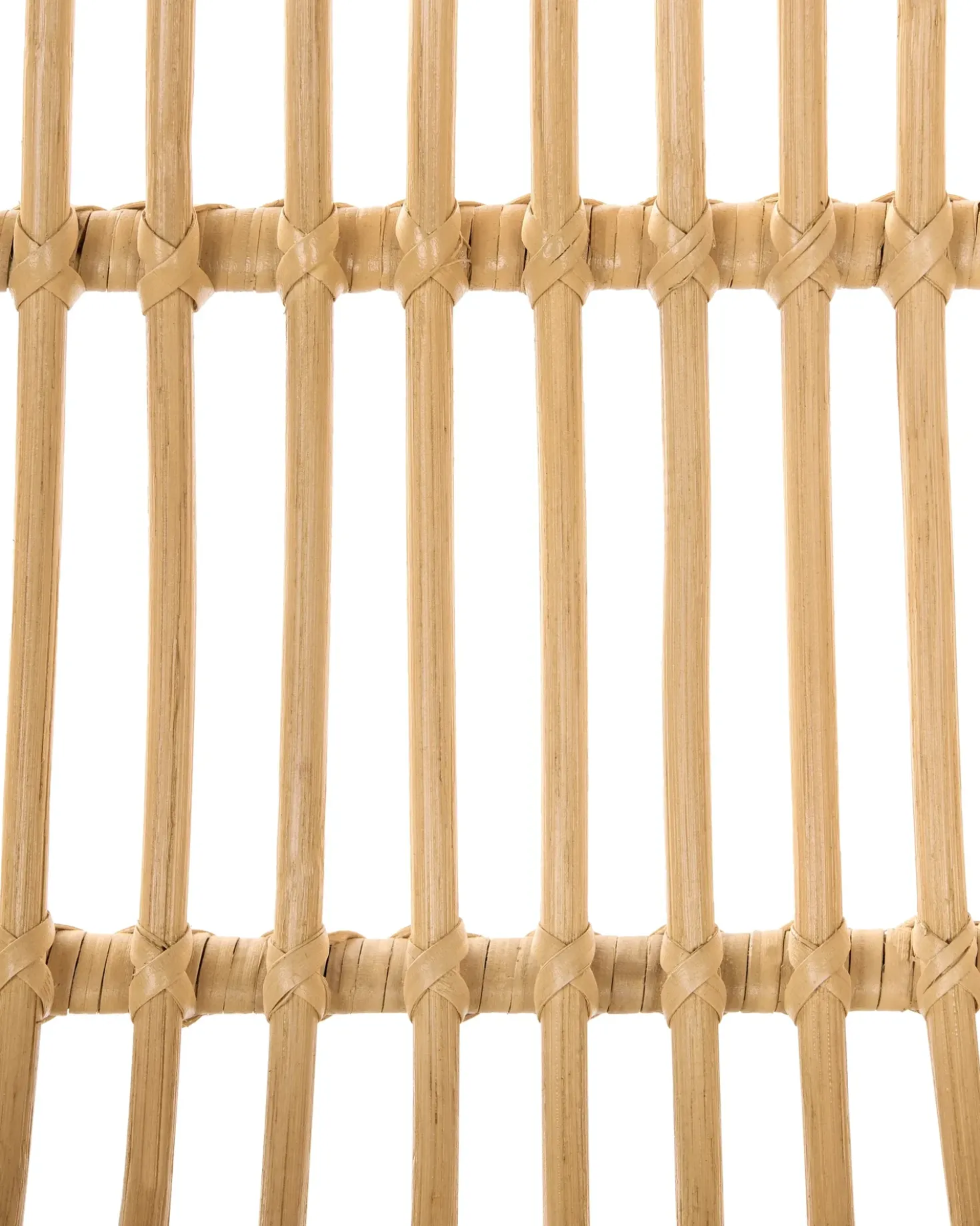 Set di 2 sedie alte TERRELL Rattan Naturale