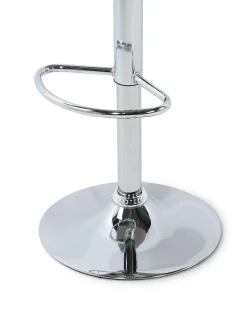 Set di 2 sedie alte VALETTA Pelle sintetica Beige chiaro