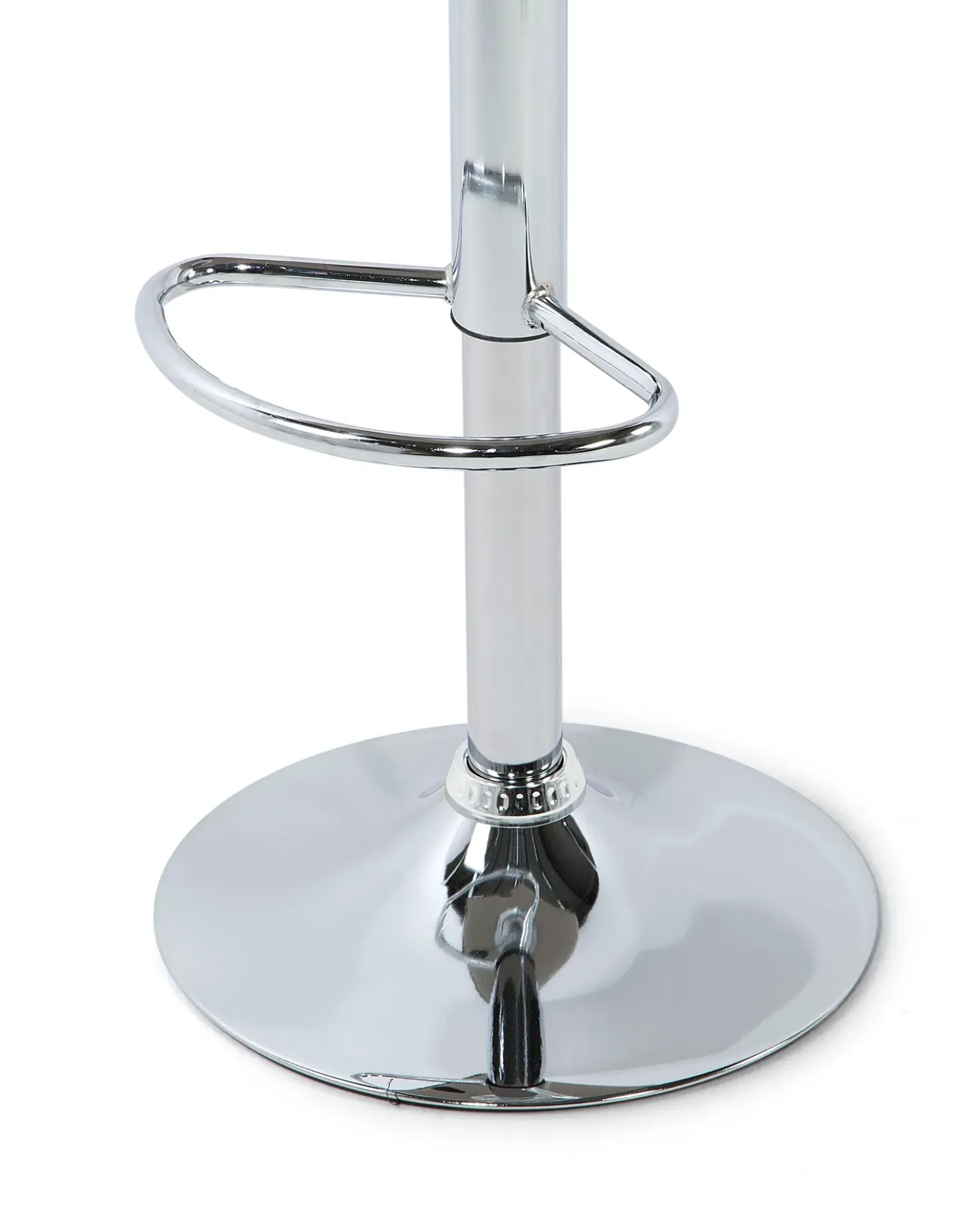 Set di 2 sedie alte VALETTA Pelle sintetica Beige chiaro