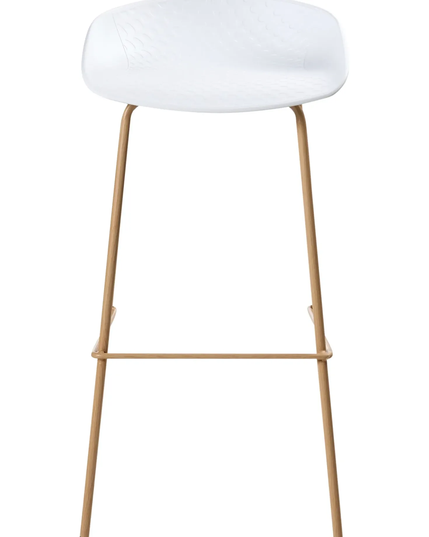 Set di 4 sedie alte VENLO Bianco
