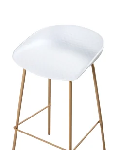 Set di 4 sedie alte VENLO Bianco