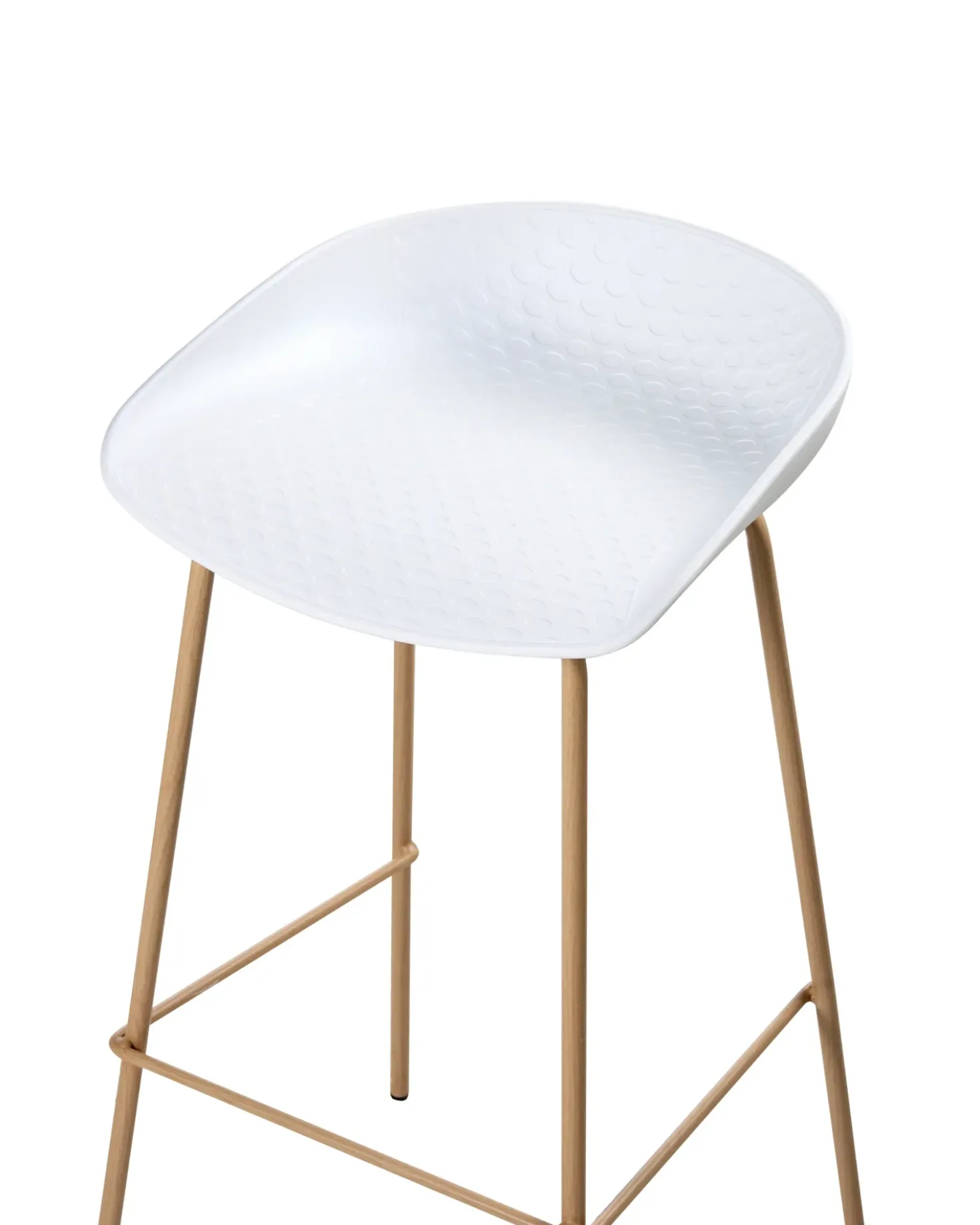 Set di 4 sedie alte VENLO Bianco