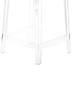 Set di 2 sedie alte WELLINGTON Trasparente