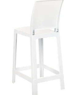 Set di 2 sedie alte WELLINGTON Bianco