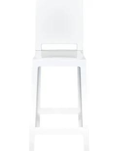 Set di 2 sedie alte WELLINGTON Bianco