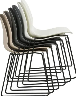 Set di 4 sedie da conferenza PANORA Beige
