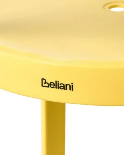 Set di 4 sedie da giardino VIESTE Giallo
