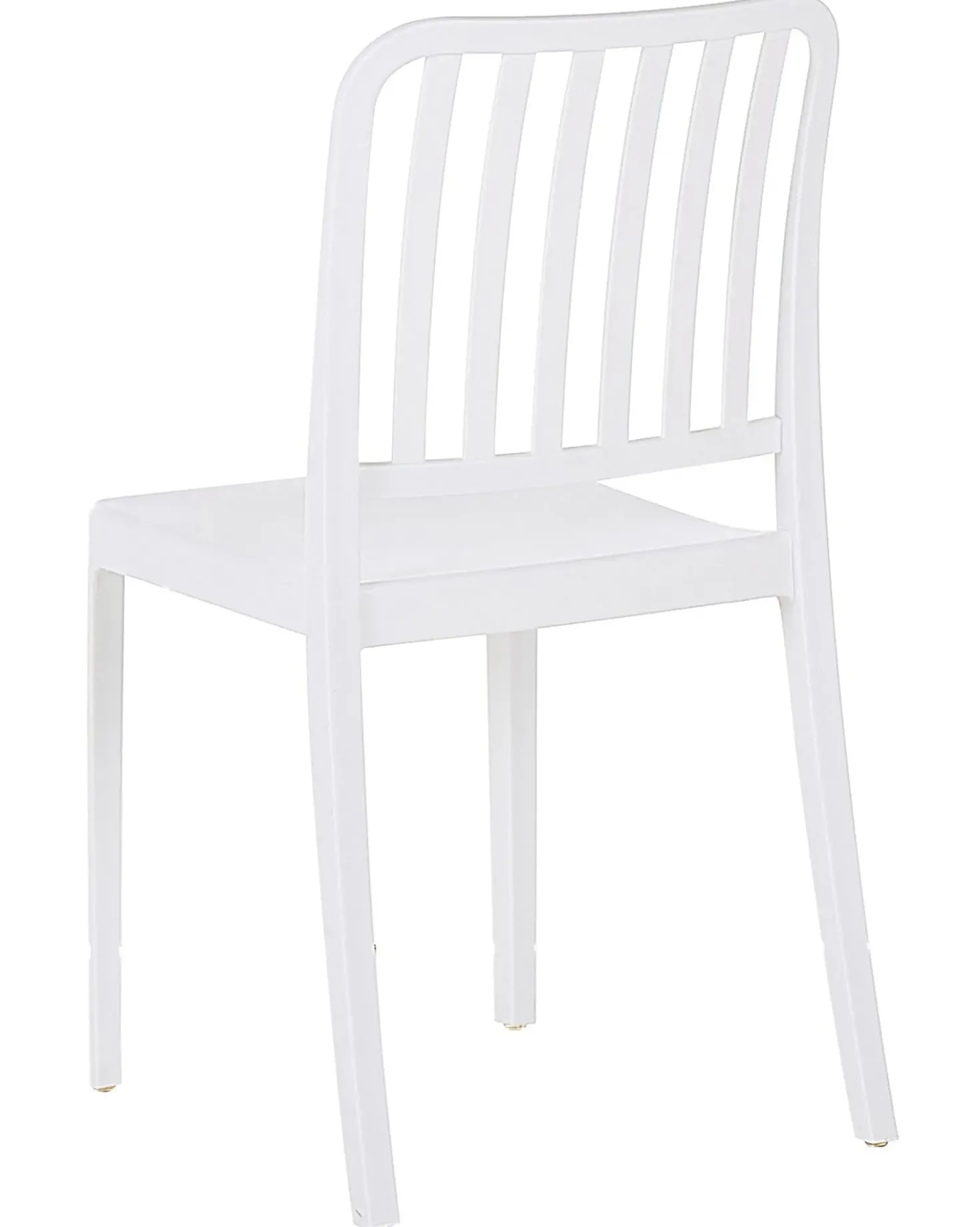 Set di 2 sedie da giardino SERSALE Materiale sintetico Bianco