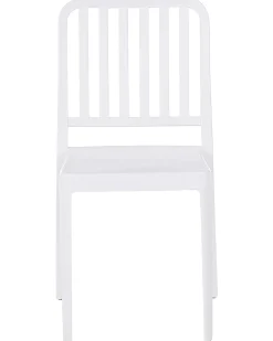 Set di 2 sedie da giardino SERSALE Materiale sintetico Bianco