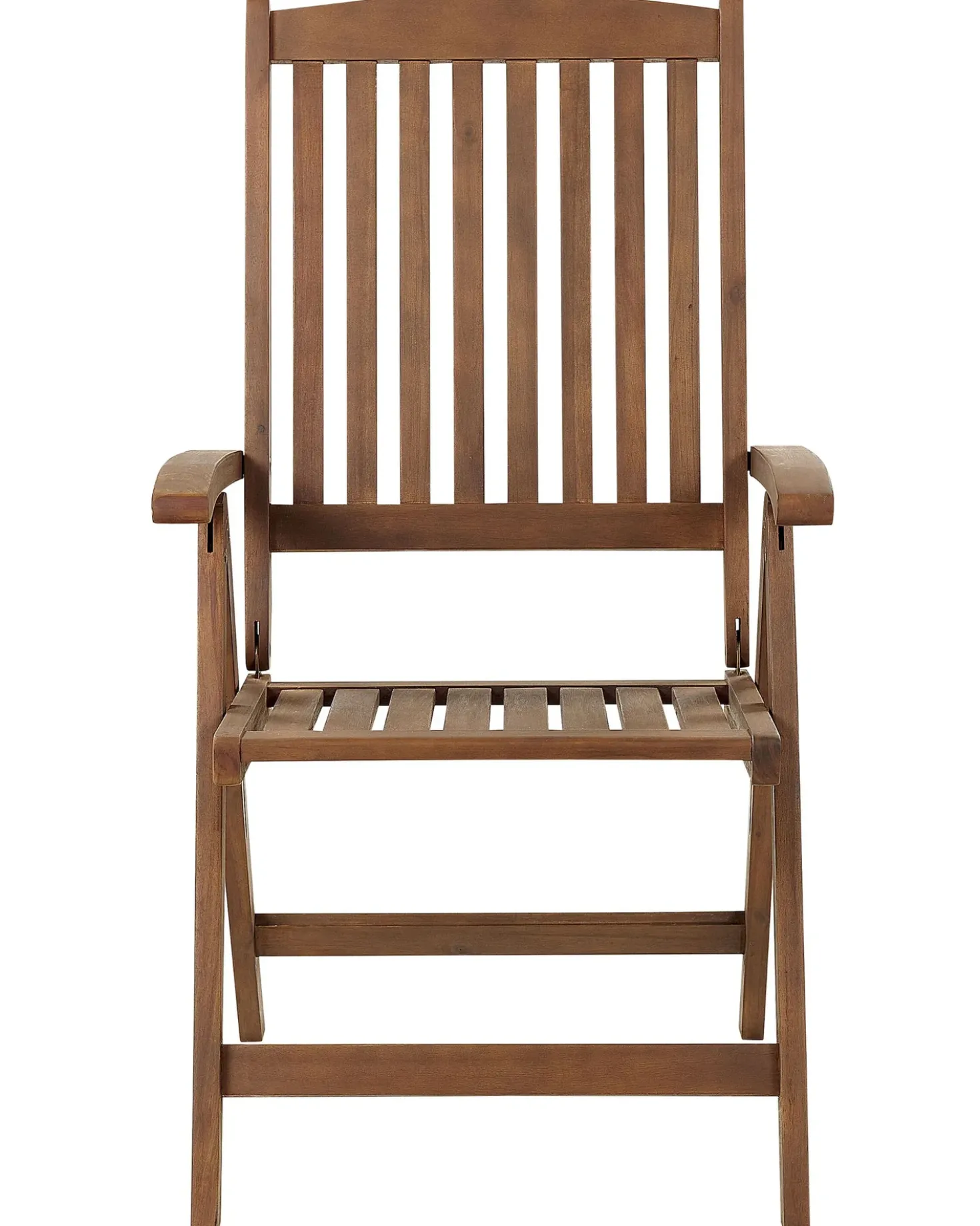 Set di 6 sedie da giardino con cuscini AMANTEA Legno d'acacia Bianco sporco