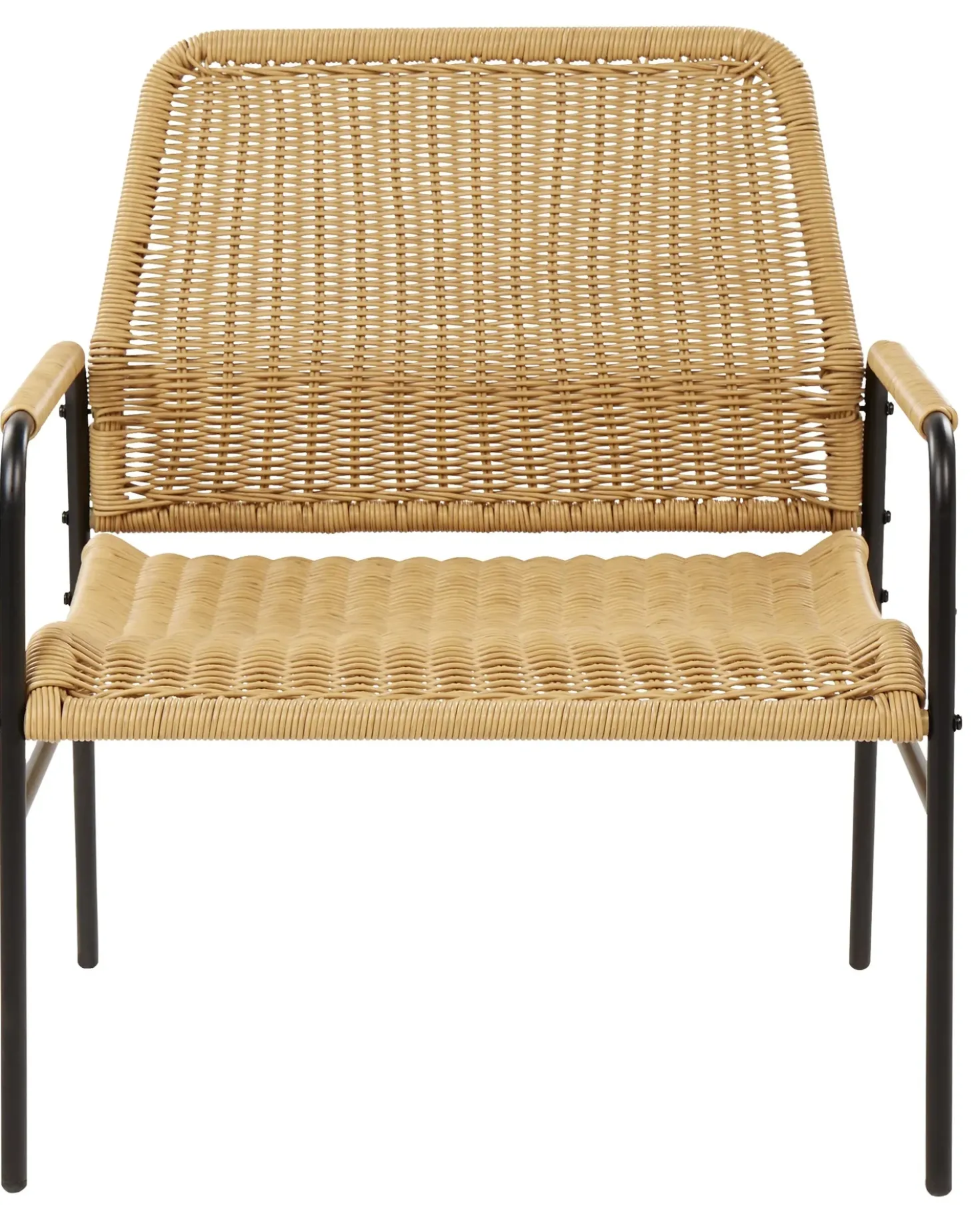 Set di 2 sedie da giardino PRASIMO Rattan sintetico (PE) Naturale