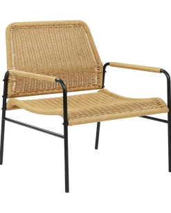 Set di 2 sedie da giardino PRASIMO Rattan sintetico (PE) Naturale