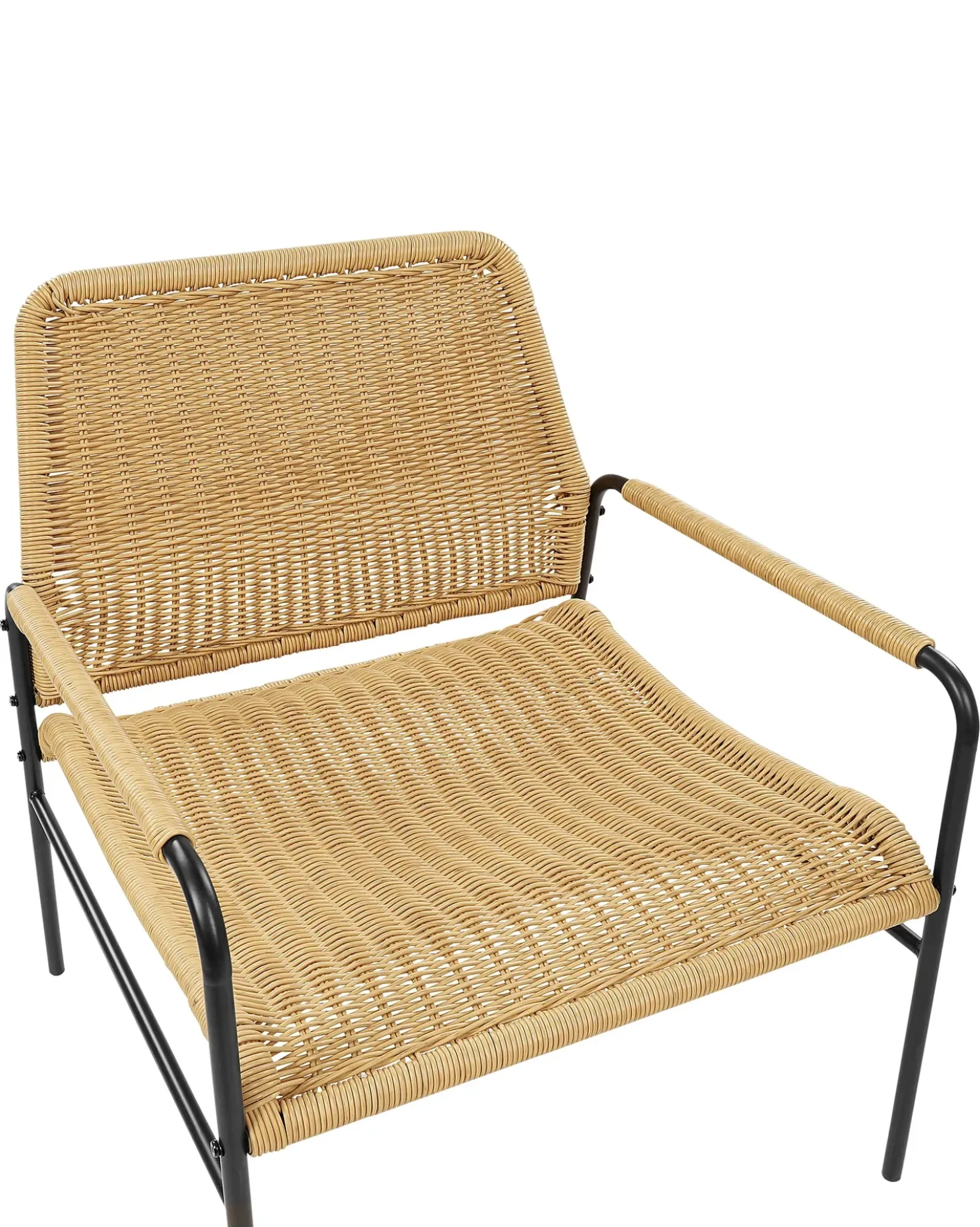 Set di 2 sedie da giardino PRASIMO Rattan sintetico (PE) Naturale