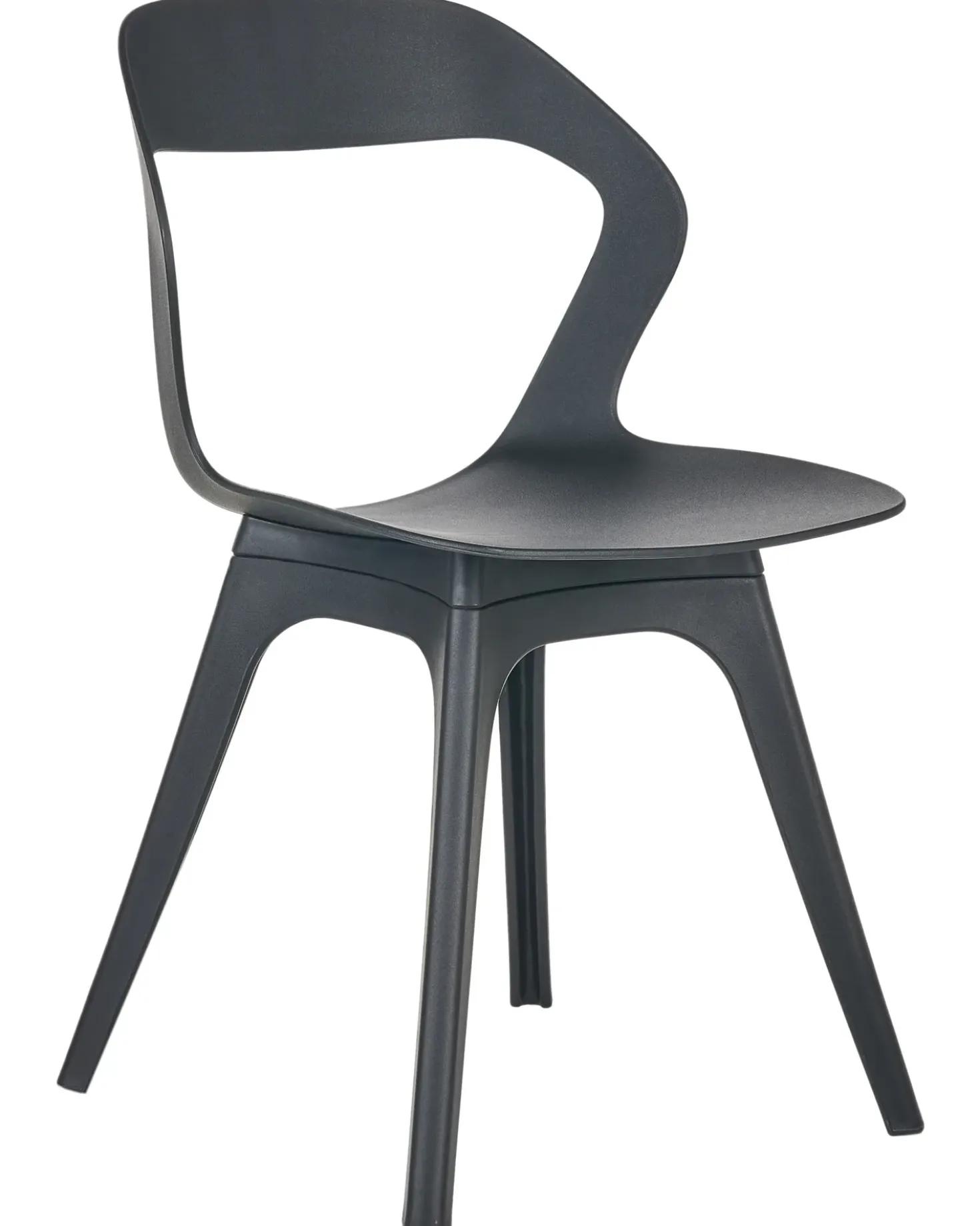 Set di 4 sedie da giardino LACHANIA Nero