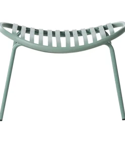 Set di 2 sedie da giardino CASPERIA con poggiapiedi Verde