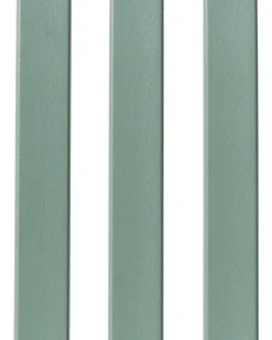 Set di 2 sedie da giardino CASPERIA con poggiapiedi Verde