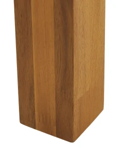 Set di 4 sedie da giardino LIVORNO Legno d'acacia Marrone