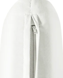 Set di 2 sedie da giardino con cuscini JAVA PREMIUM Legno d'acacia Bianco sporco