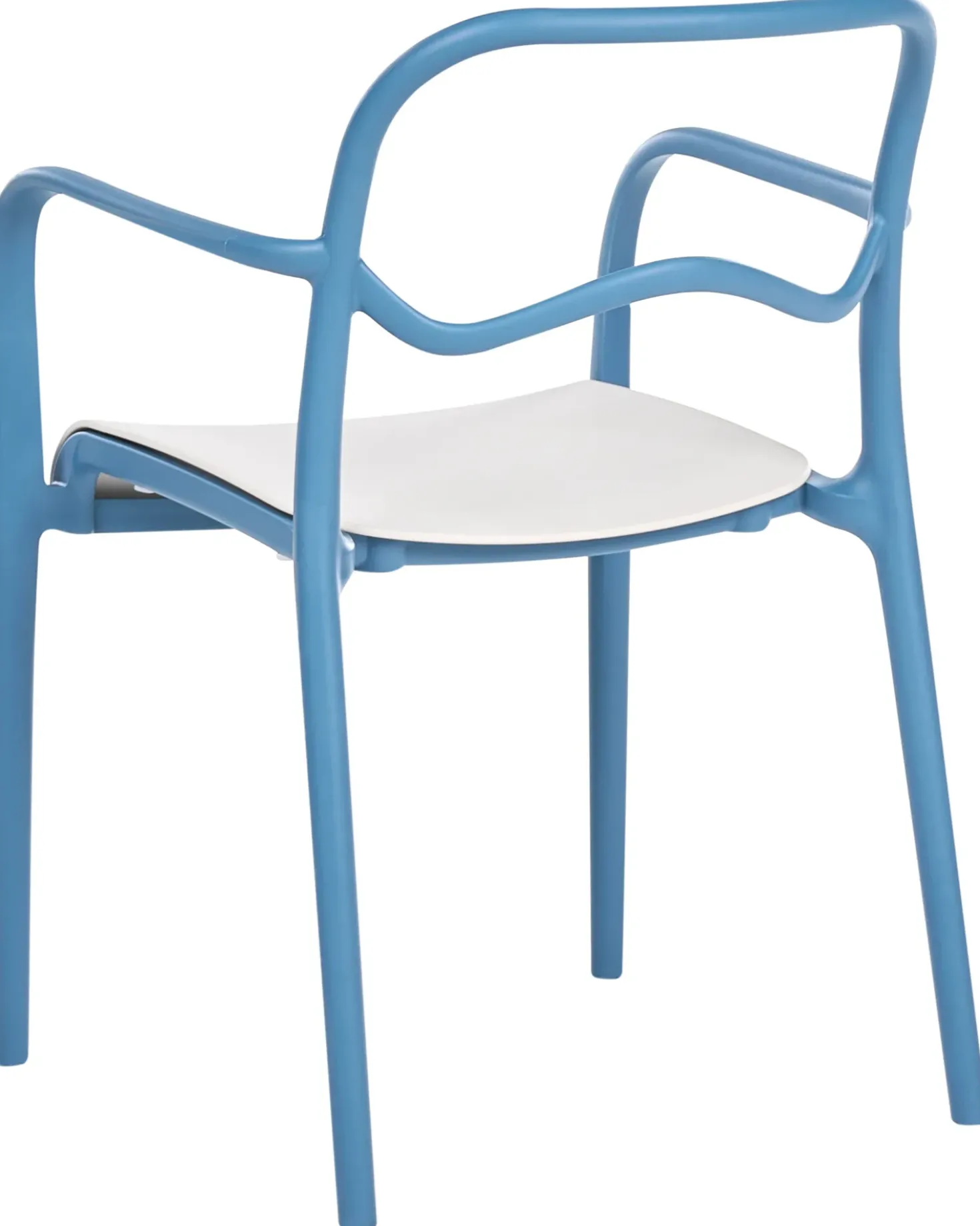 Set di 2 sedie da giardino THASOS Materiale sintetico Blu