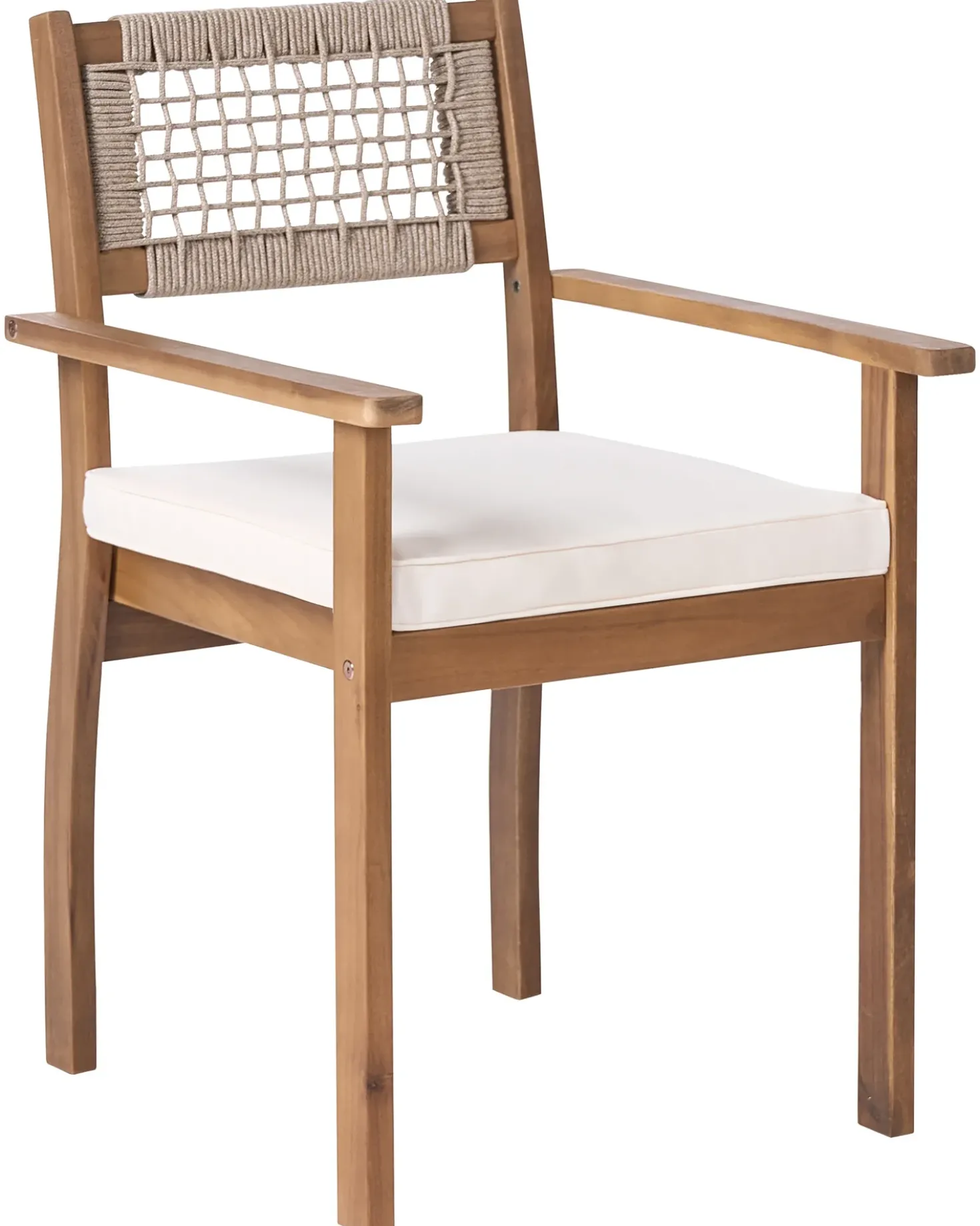 Set di 2 sedie da giardino SUMIRAGO Legno d'acacia Marrone chiaro