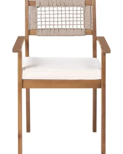 Set di 2 sedie da giardino SUMIRAGO Legno d'acacia Marrone chiaro