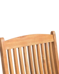 Set di 2 sedie da giardino MAUI Legno d'acacia Marrone chiaro